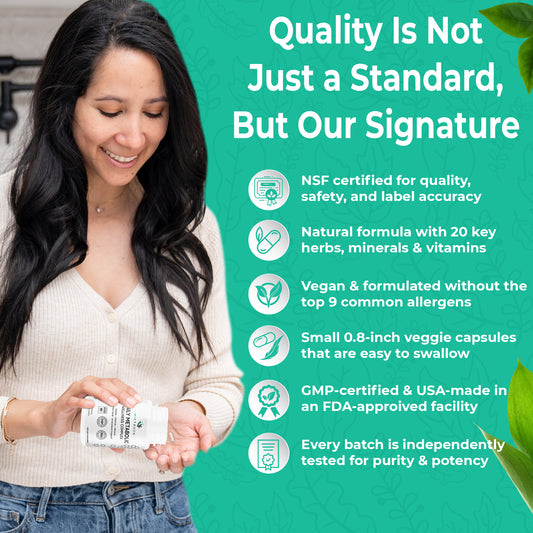 Daily Metabolic Wellness Complex Natural Dietary Supplement - 60ct