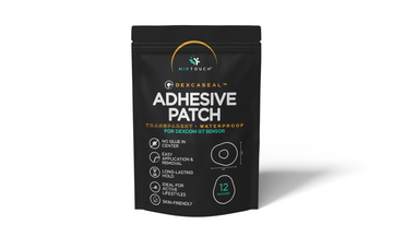DEXCASEAL™ - Transparent Waterproof Adhesive Patch for Dexcom Sensors 12pk (Patch Only)
