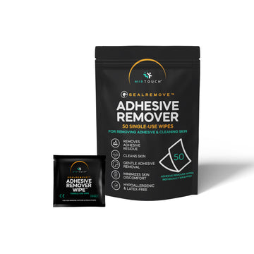 SEALREMOVE™ - Adhesive Remover Wipes For Removing Adhesive & Cleaning Skin 50-Pack