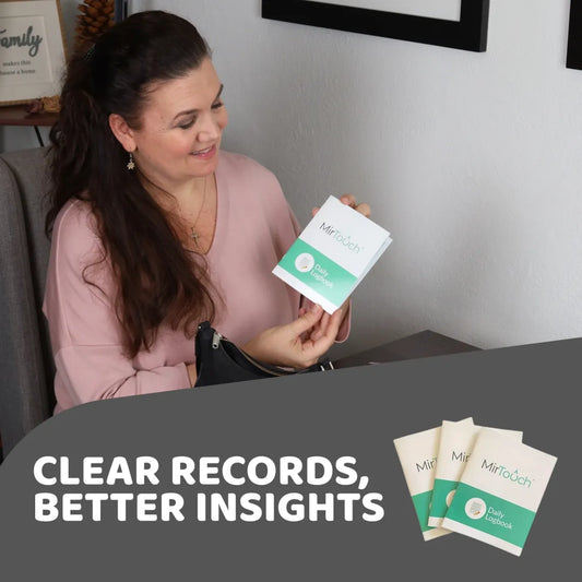 Daily Diabetes Log Book & Tracker(3-Pack)